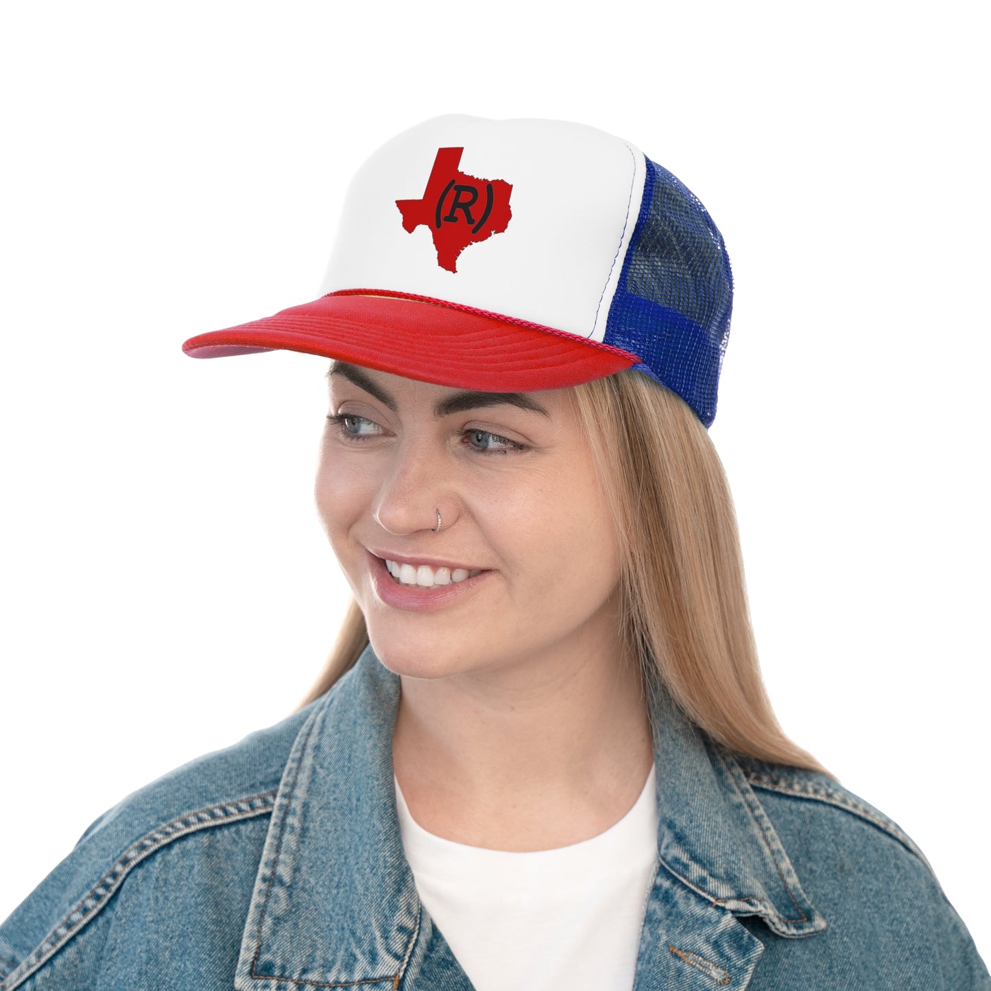 Texas Red State Republican Conservative - Trucker Cap