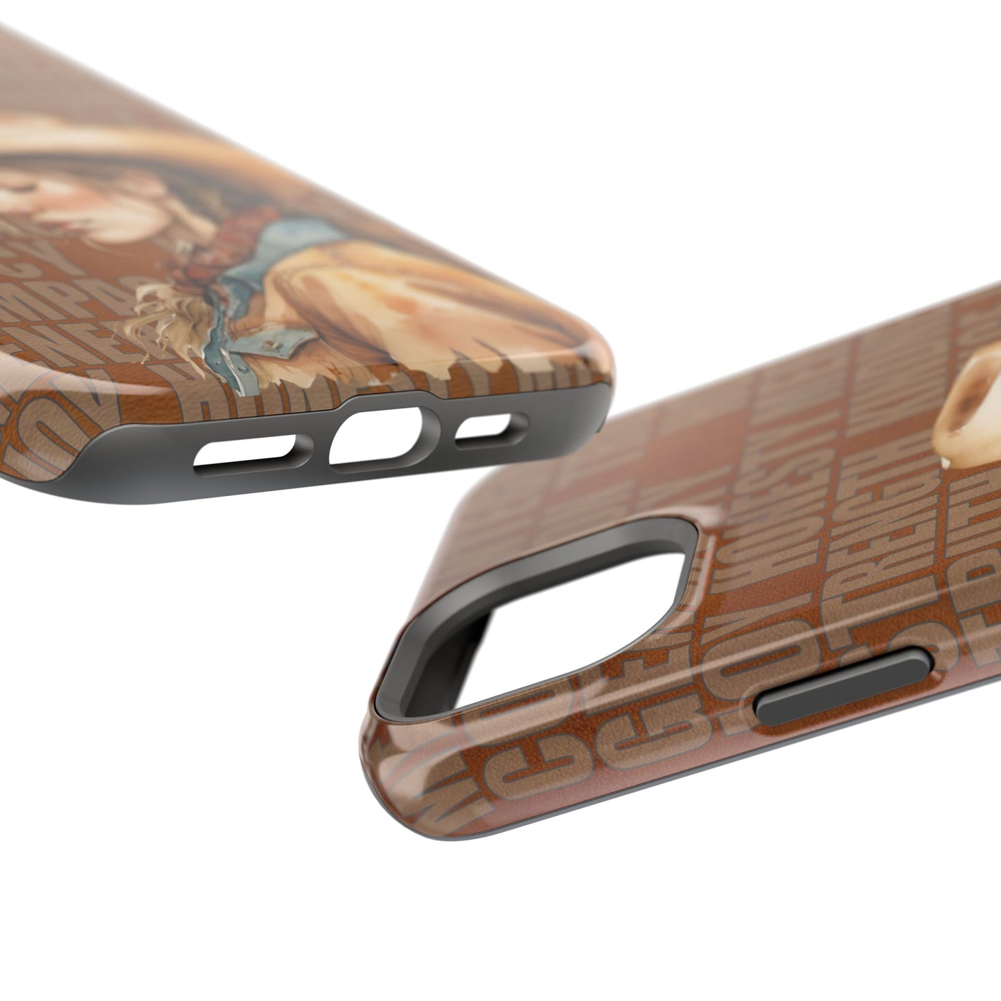 Watercolor Cowgirl Western Virtues Prayer Impact-Resistant Phone Cases