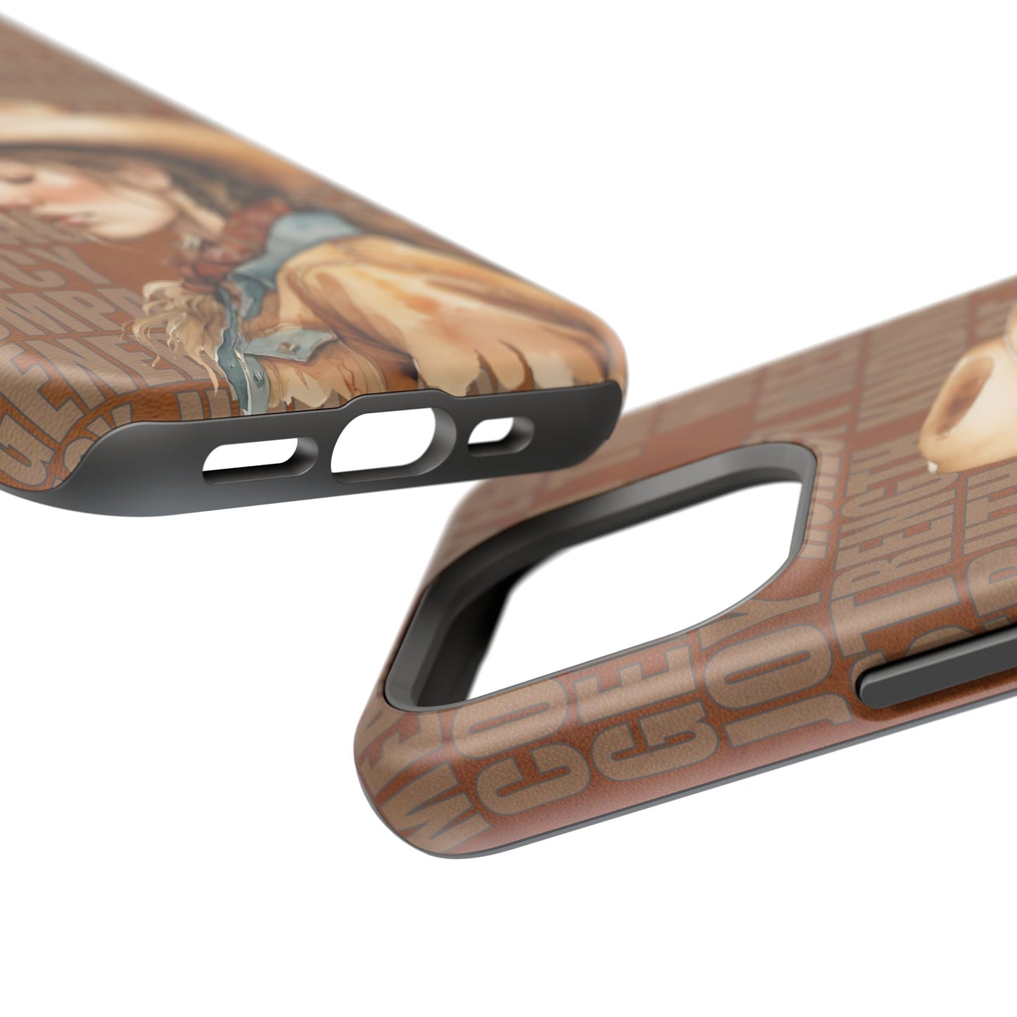 Watercolor Cowgirl Western Virtues Prayer Impact-Resistant Phone Cases