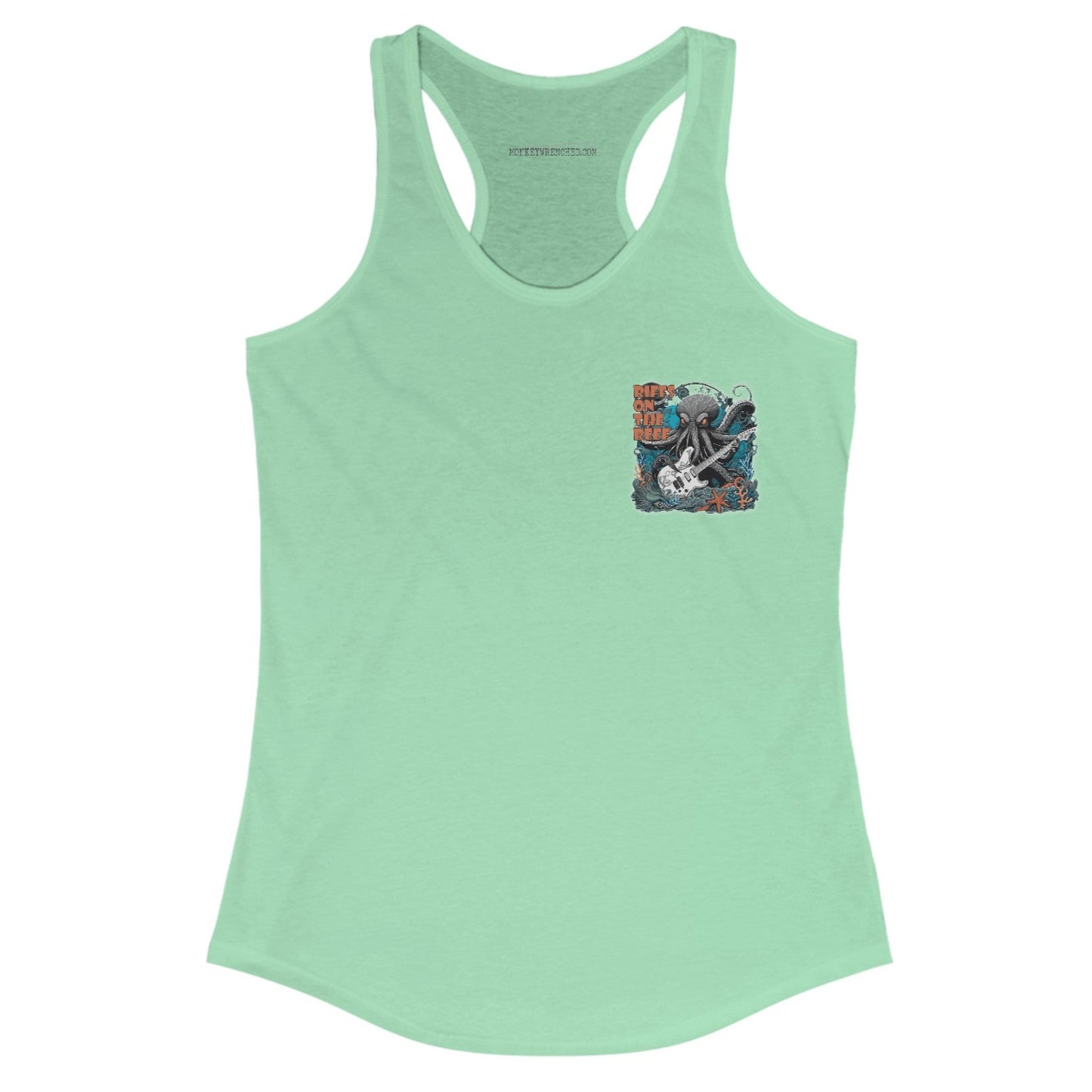 Riffs on the Reef Women's Ideal Racerback Tank - 8 Color Options (SM - 3XL)