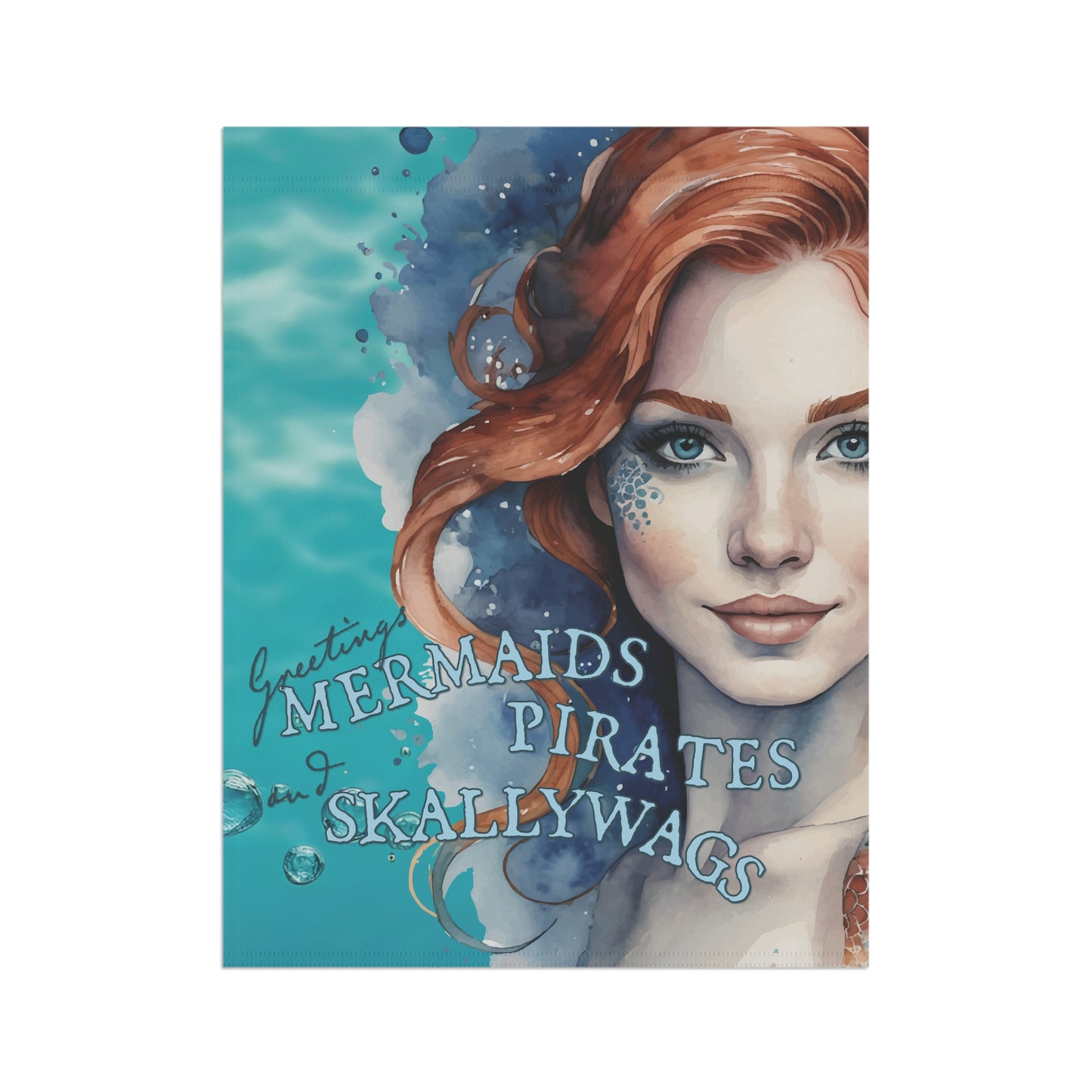 Mermaid Garden Banner | Ocean-Themed Mermaids, Pirates & Skallywags Outdoor Banners