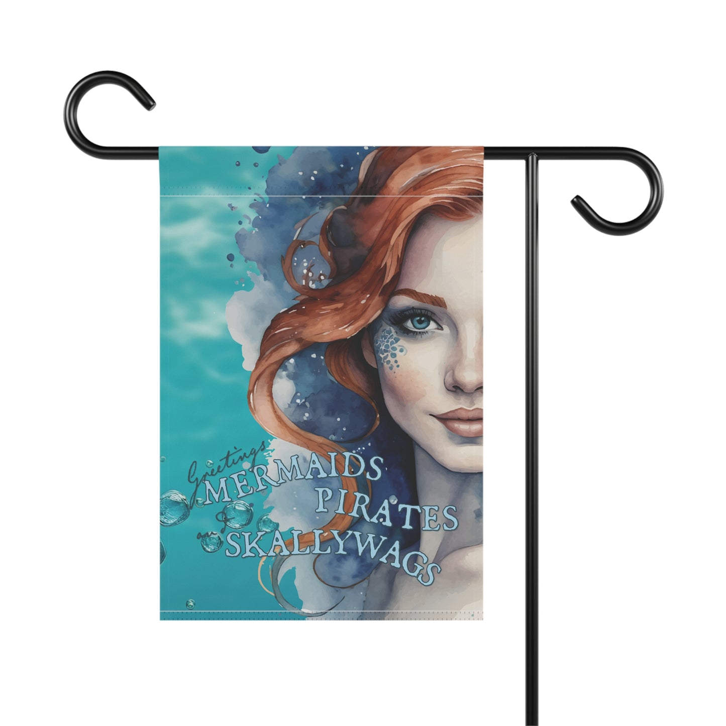 Mermaid Garden Banner | Ocean-Themed Mermaids, Pirates & Skallywags Outdoor Banners