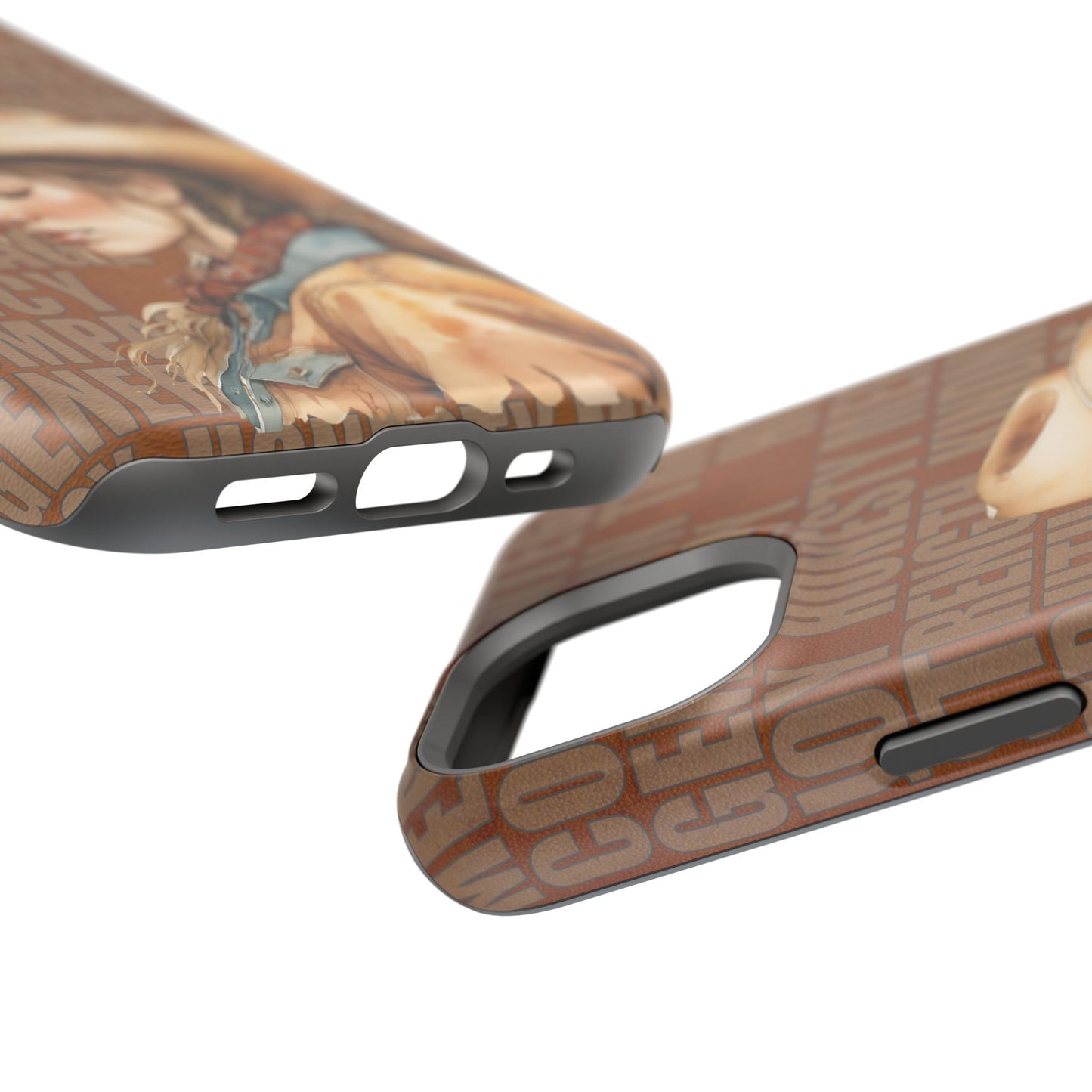 Watercolor Cowgirl Western Virtues Prayer Impact-Resistant Phone Cases