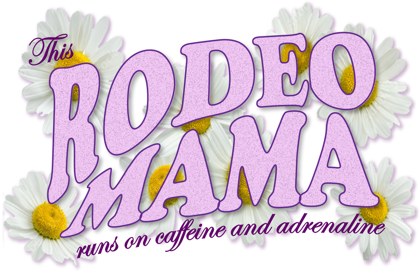 Rodeo Mama Tie Dye Racerback Tank Top (Caffeine & Adrenaline) – Vibrant & Playful Summer Wear - 3 Color Options