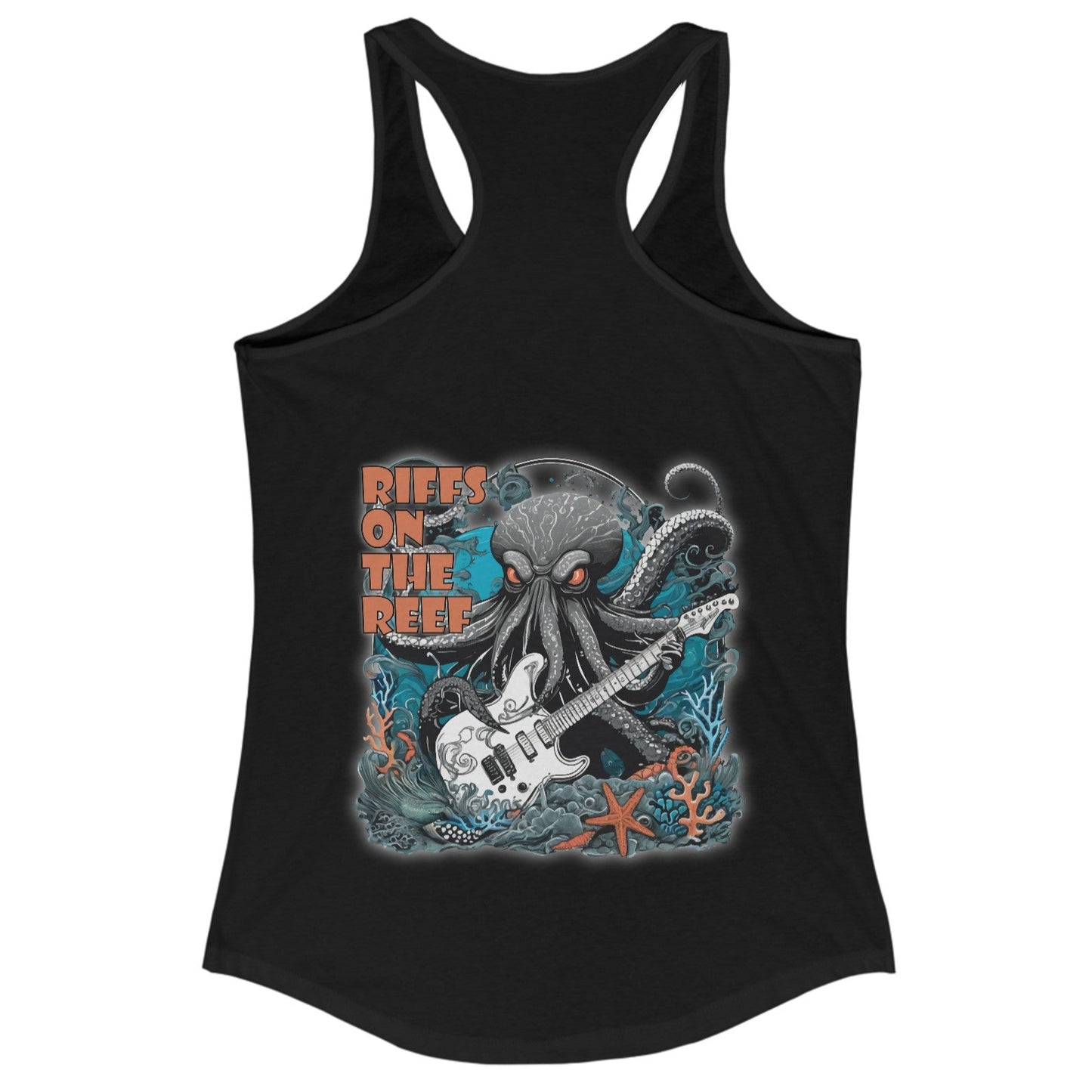 Riffs on the Reef Women's Ideal Racerback Tank - 8 Color Options (SM - 3XL)