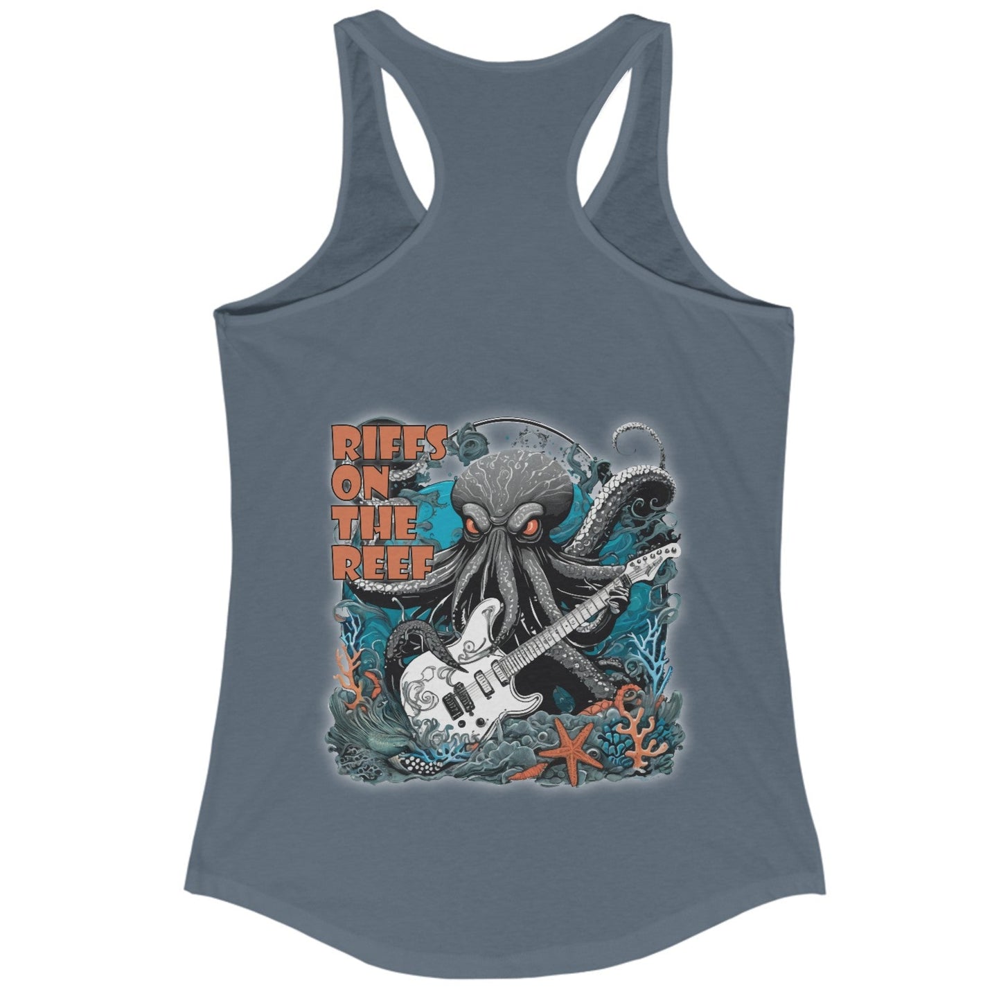 Riffs on the Reef Women's Ideal Racerback Tank - 8 Color Options (SM - 3XL)
