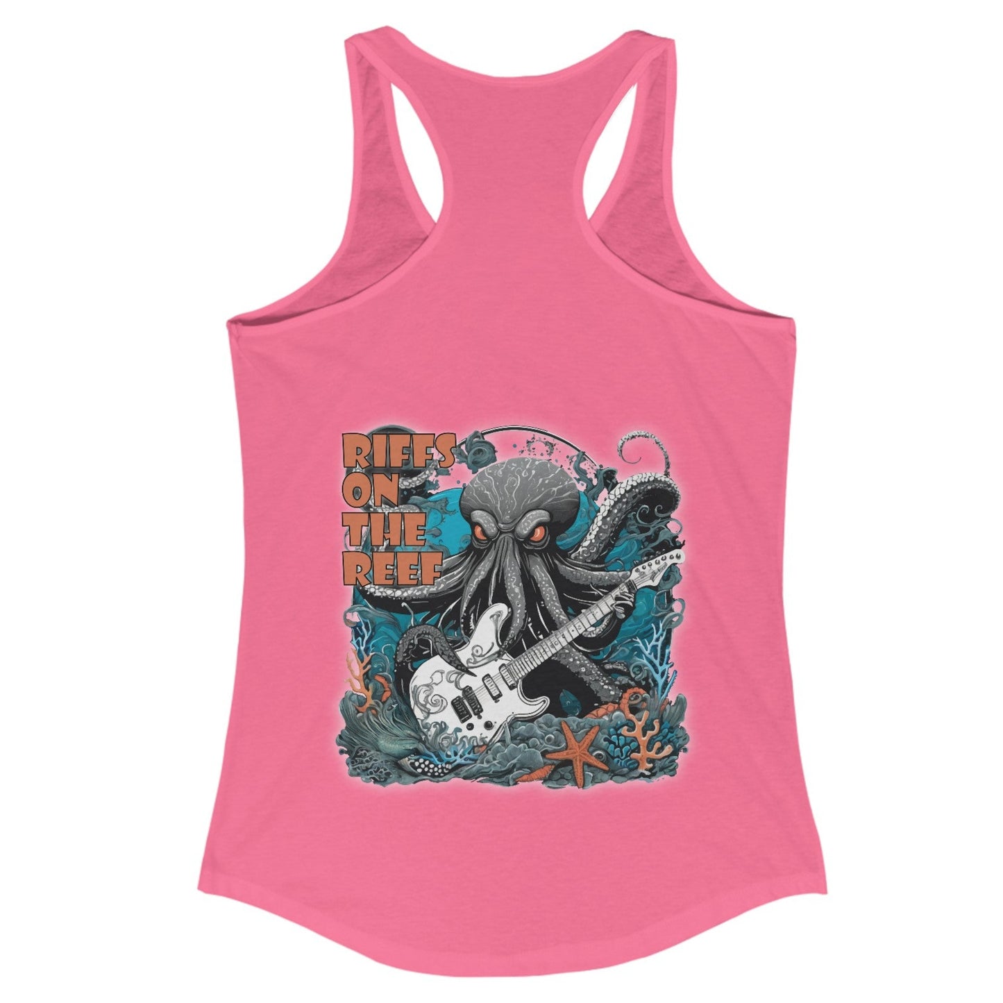 Riffs on the Reef Women's Ideal Racerback Tank - 8 Color Options (SM - 3XL)