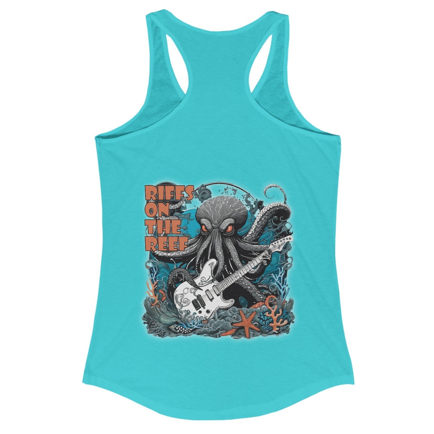Riffs on the Reef Women's Ideal Racerback Tank - 8 Color Options (SM - 3XL)