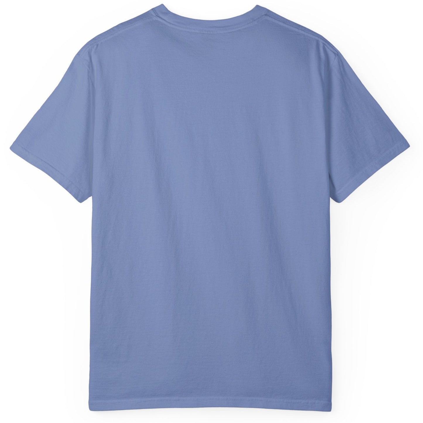 Garment dyed t-shirt imprinted with our exclusive Rodeo Mom design on the front. RODEO MOM it's like a Soccer Mom but with horses to haul, a truck to drive, a trailer to pull, entry fees to pay, stalls to clean, feed to stack, tack t clean, vet bills, broken bones, and hat hair.