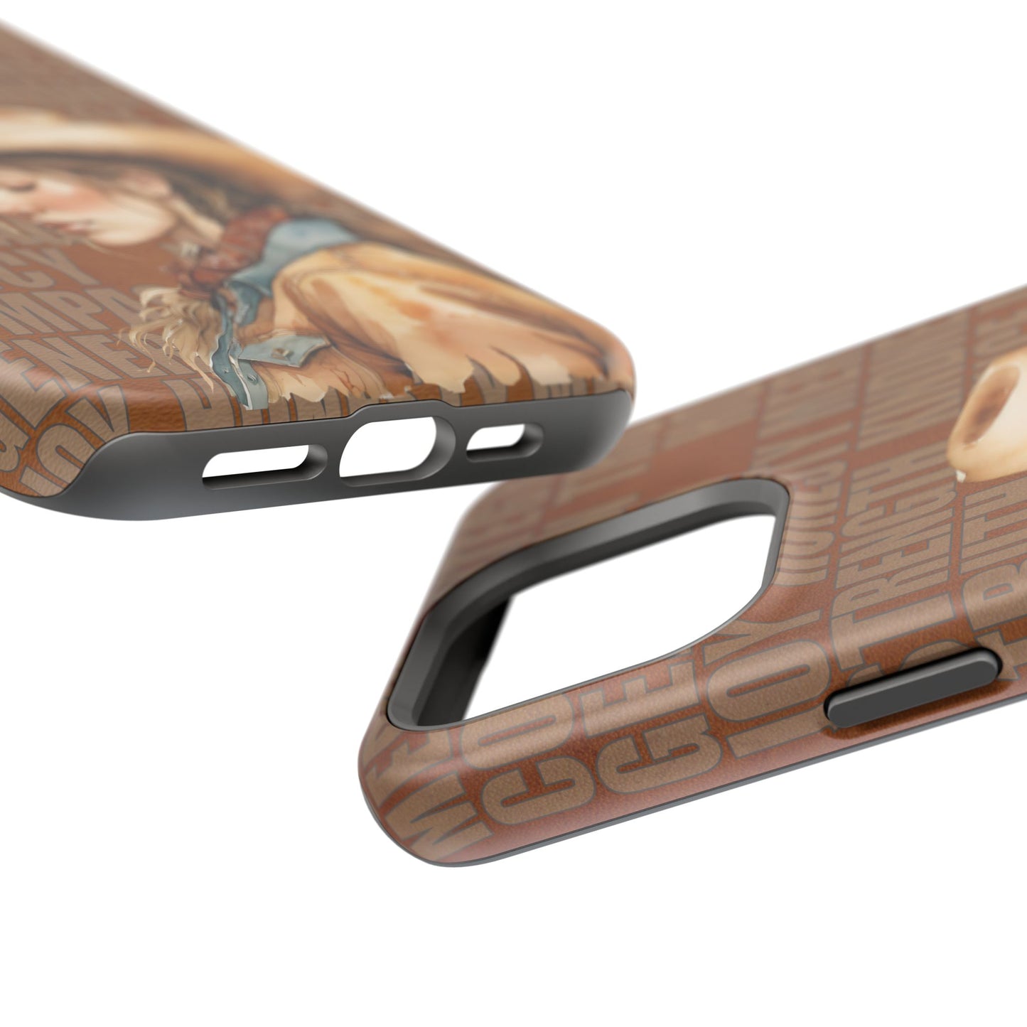 Watercolor Cowgirl Western Virtues Prayer Impact-Resistant Phone Cases