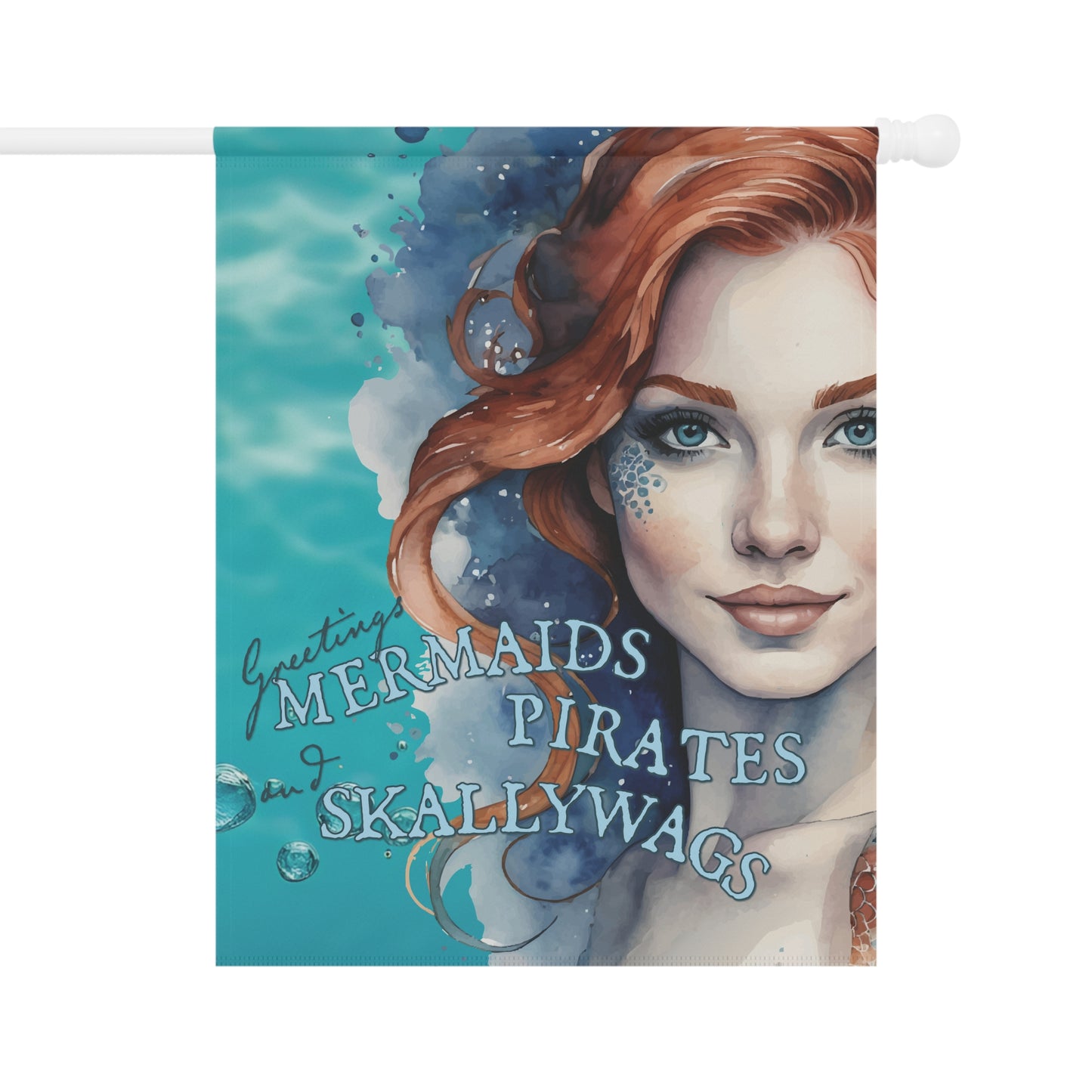 Mermaid Garden Banner | Ocean-Themed Mermaids, Pirates & Skallywags Outdoor Banners