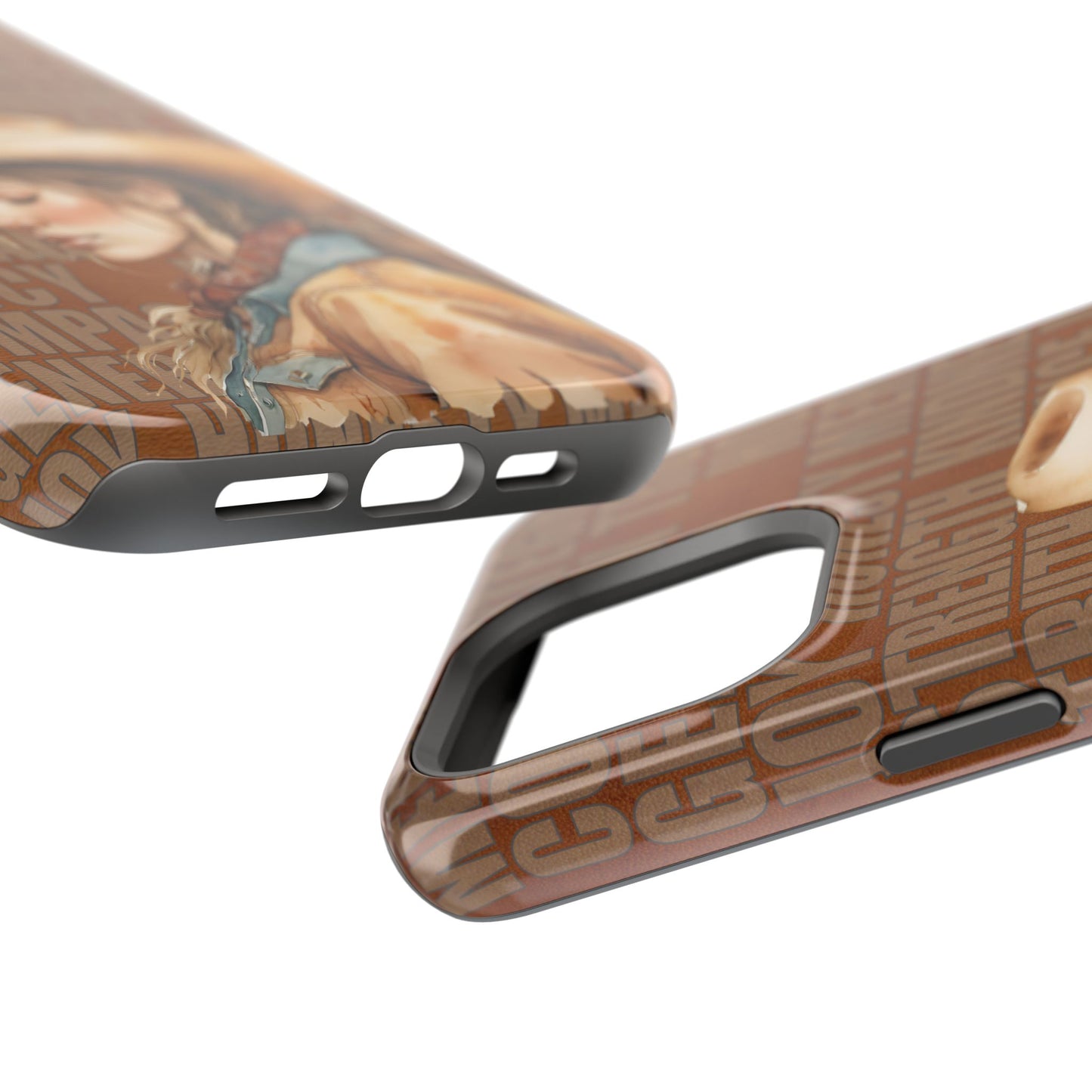 Watercolor Cowgirl Western Virtues Prayer Impact-Resistant Phone Cases