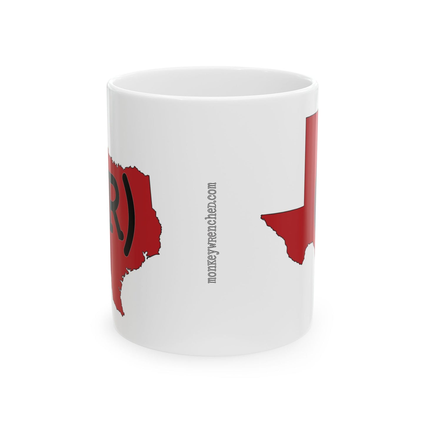 Texas Red State Proud Republican Conservative Election 2024 Ceramic Mug - 11oz.