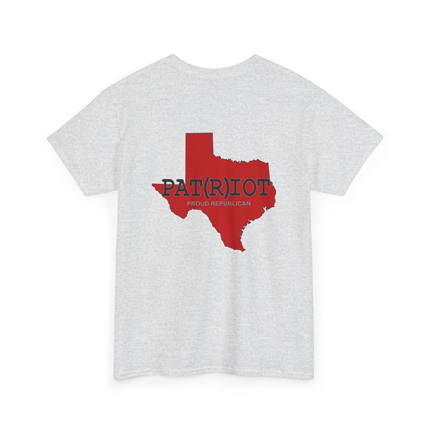 Texas PAT(R)IOT Republican (R) Conservative Unisex Heavy Cotton Tee