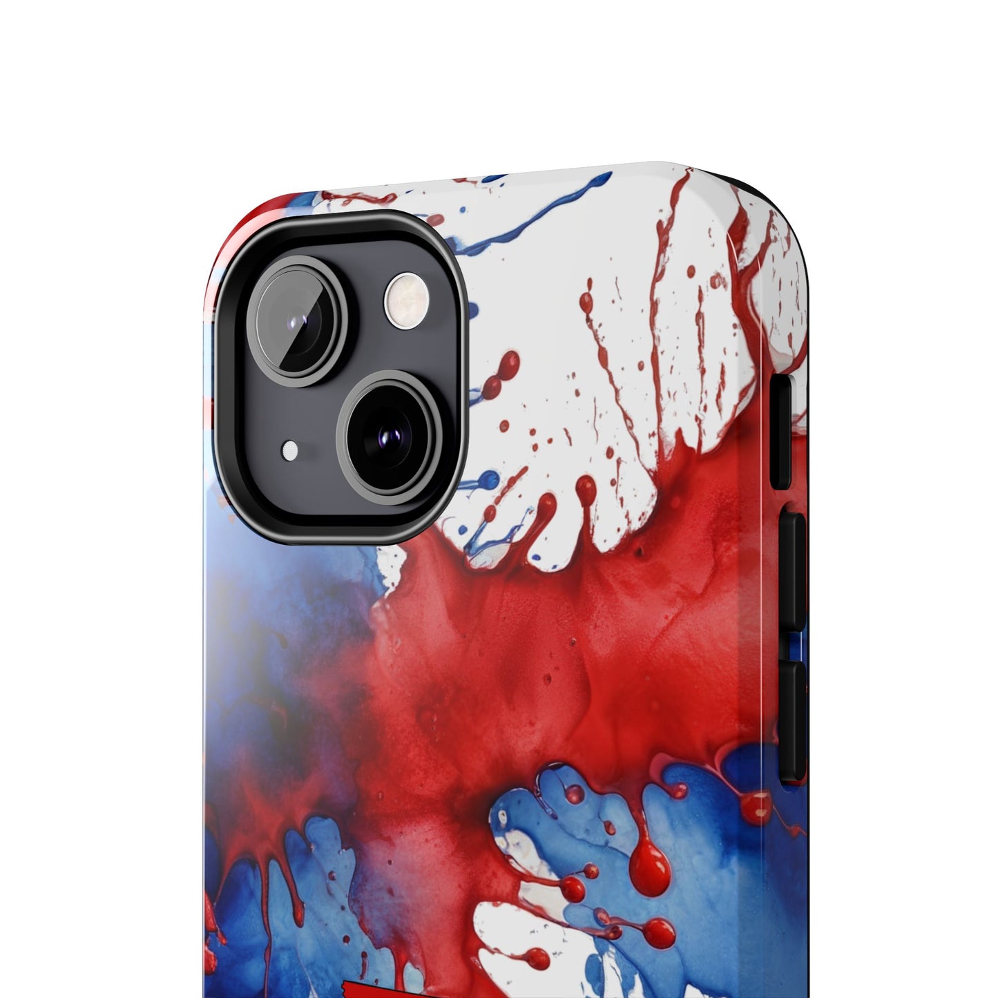 Washington Red State Red, White & Blue Splash Republican (R) Conservative Tough Phone Cases