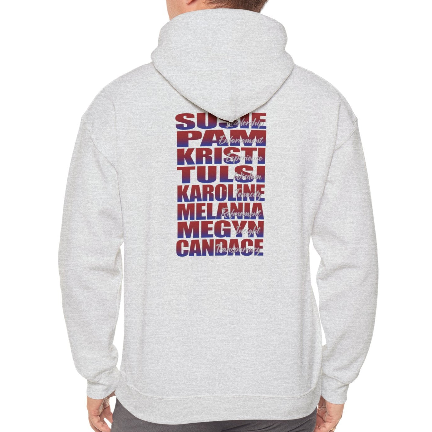 Leading Republican Women 45/47 Red State Conservative Election 2024 Unisex Heavy Blend™ Hooded Sweatshirt