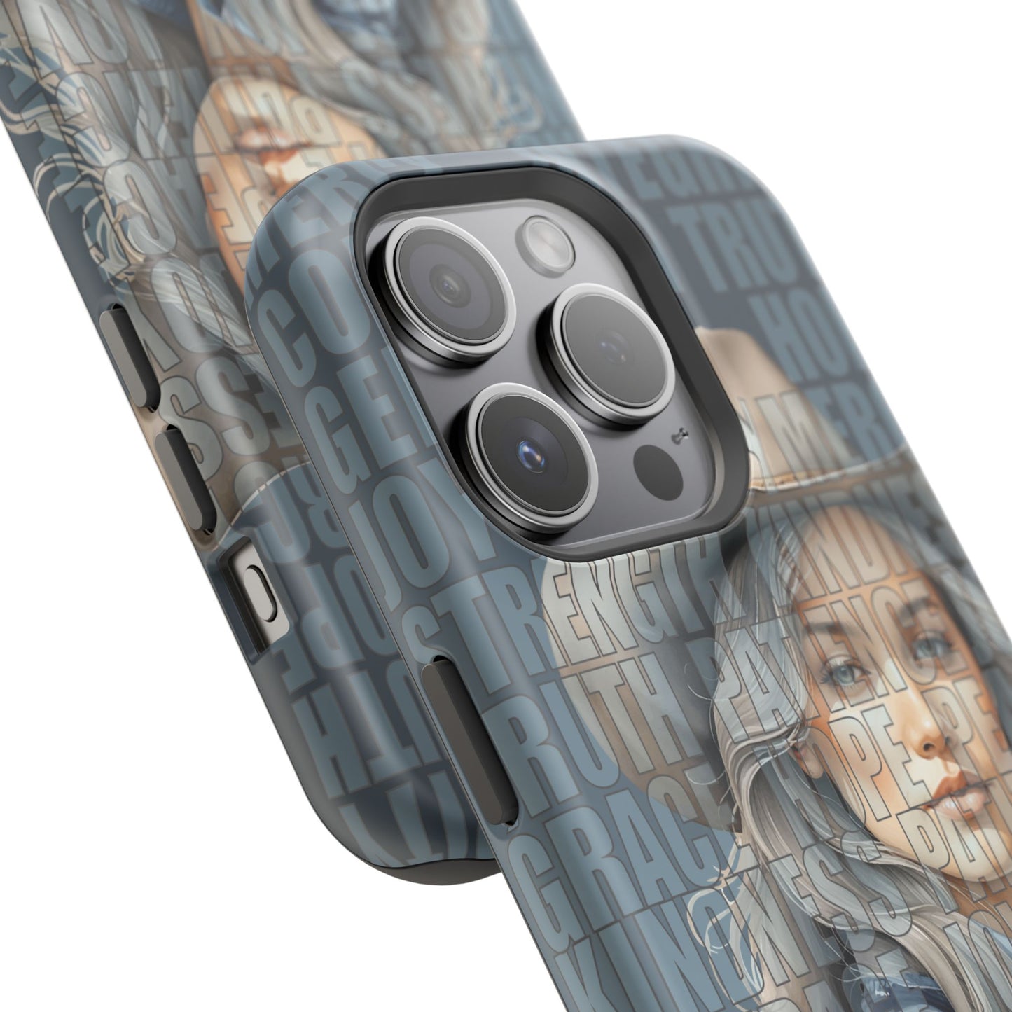 Beautiful Cowgirl Western Values Impact-Resistant Phone Cases iPhone and Galaxy
