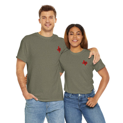 Texas DEFENDE(R) Republican (R) Conservative Unisex Heavy Cotton Tee (8 Color Options) S - 5X