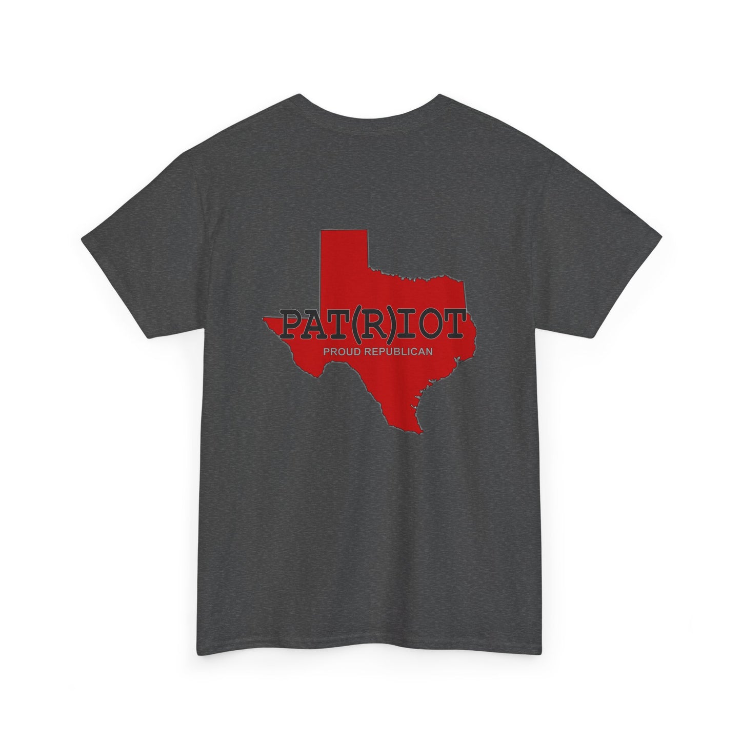 Texas PAT(R)IOT Republican (R) Conservative Unisex Heavy Cotton Tee