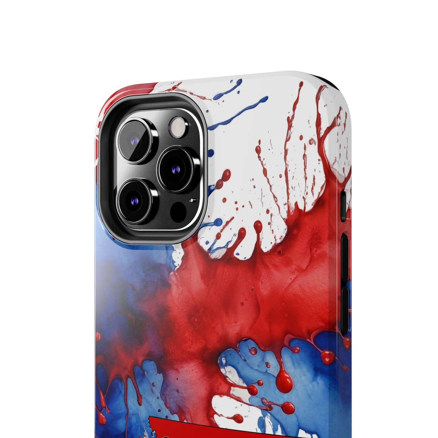 Washington Red State Red, White & Blue Splash Republican (R) Conservative Tough Phone Cases