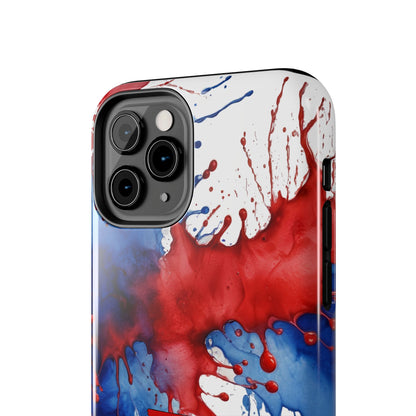 Washington Red State Red, White & Blue Splash Republican (R) Conservative Tough Phone Cases