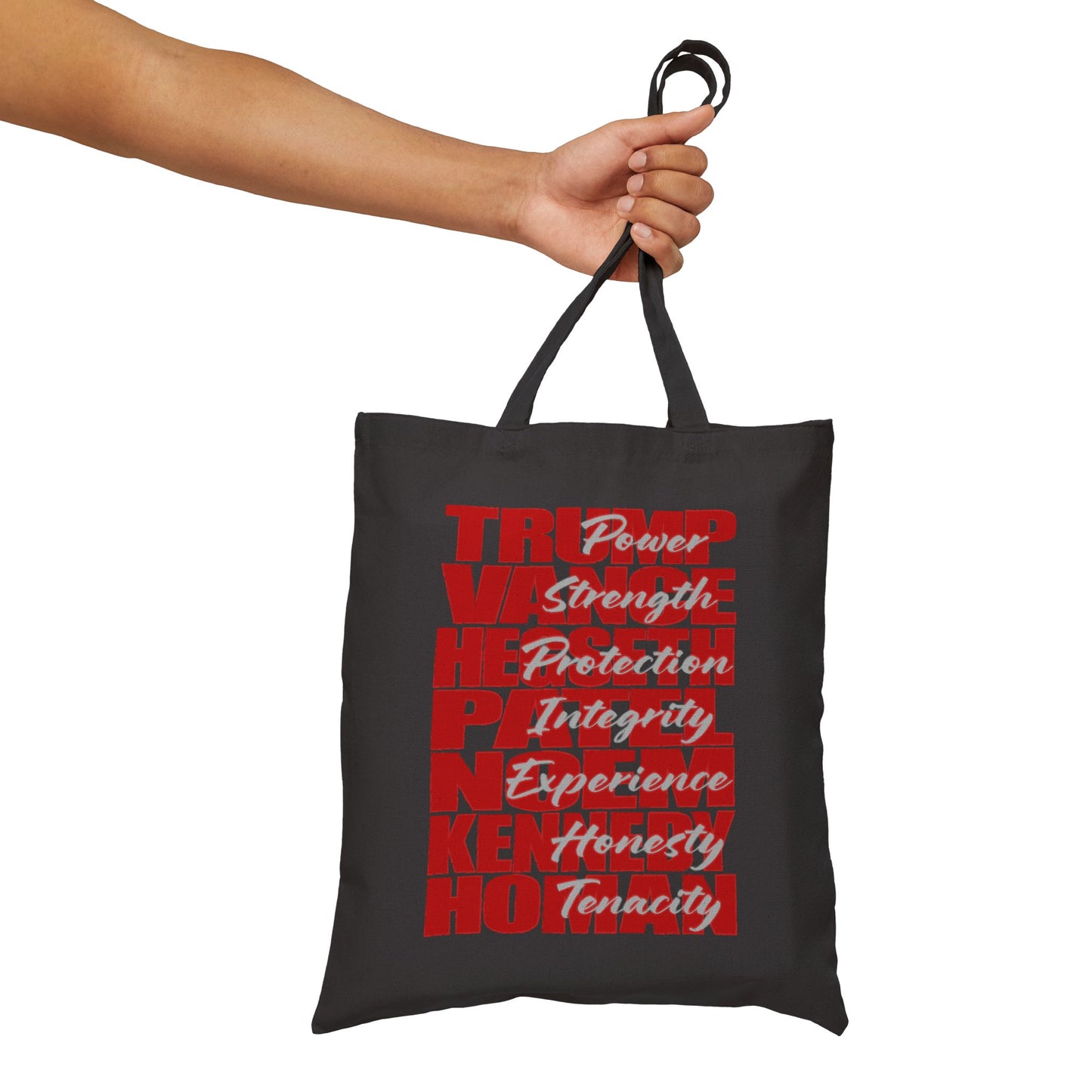 Trump Cabinet Dream Team Republican Red State Conservative Election 2024 Cotton Canvas Tote Bag - 2 Colors Options