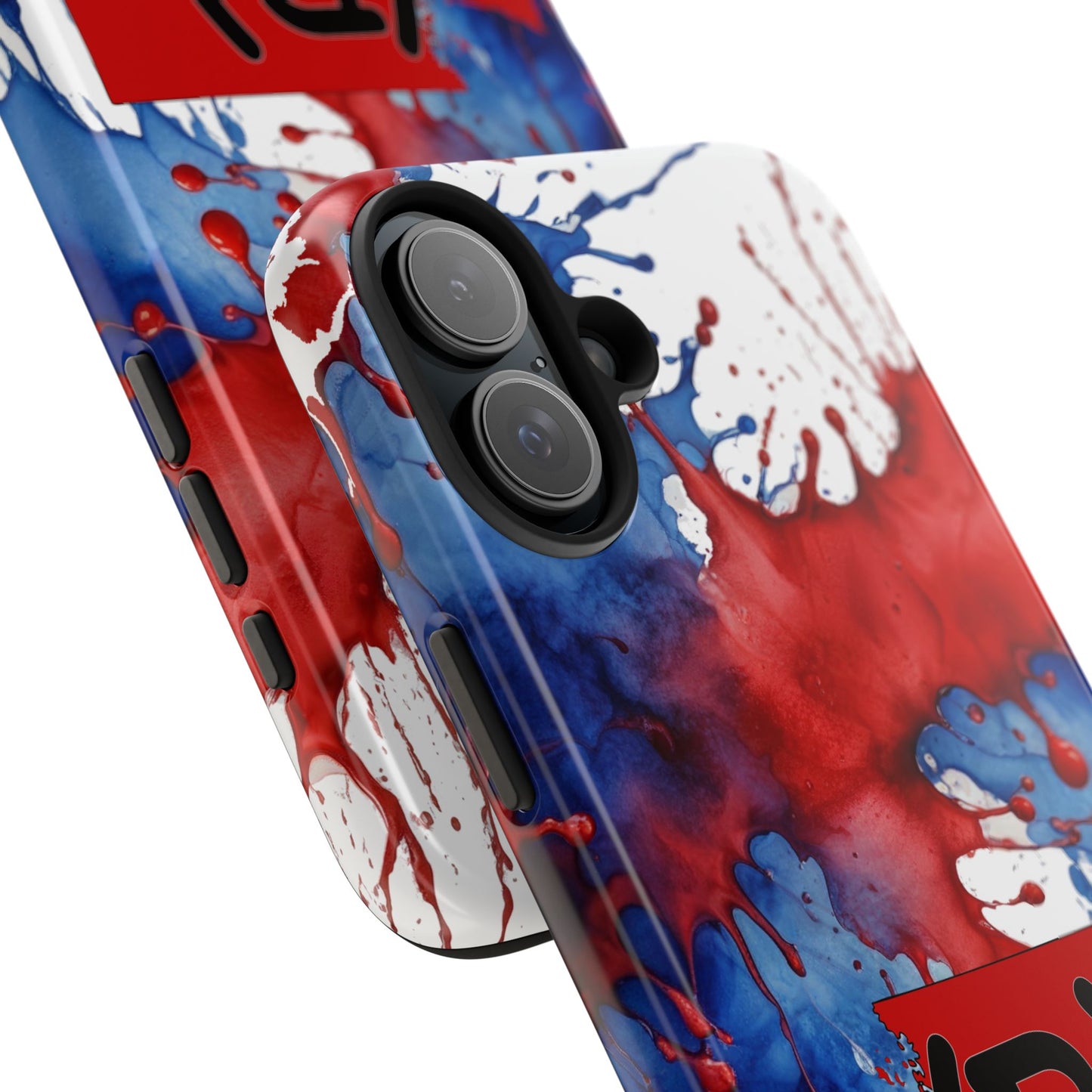 Washington Red State Red, White & Blue Splash Republican (R) Conservative Tough Phone Cases