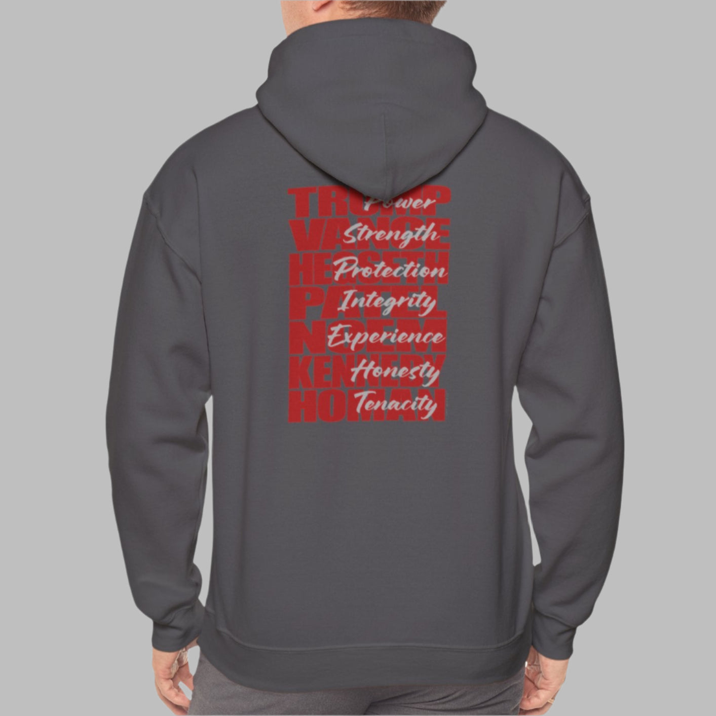 Trump Cabinet 45/47 Red State Republican Conservative Unisex Heavy Blend™ Hooded Sweatshirt