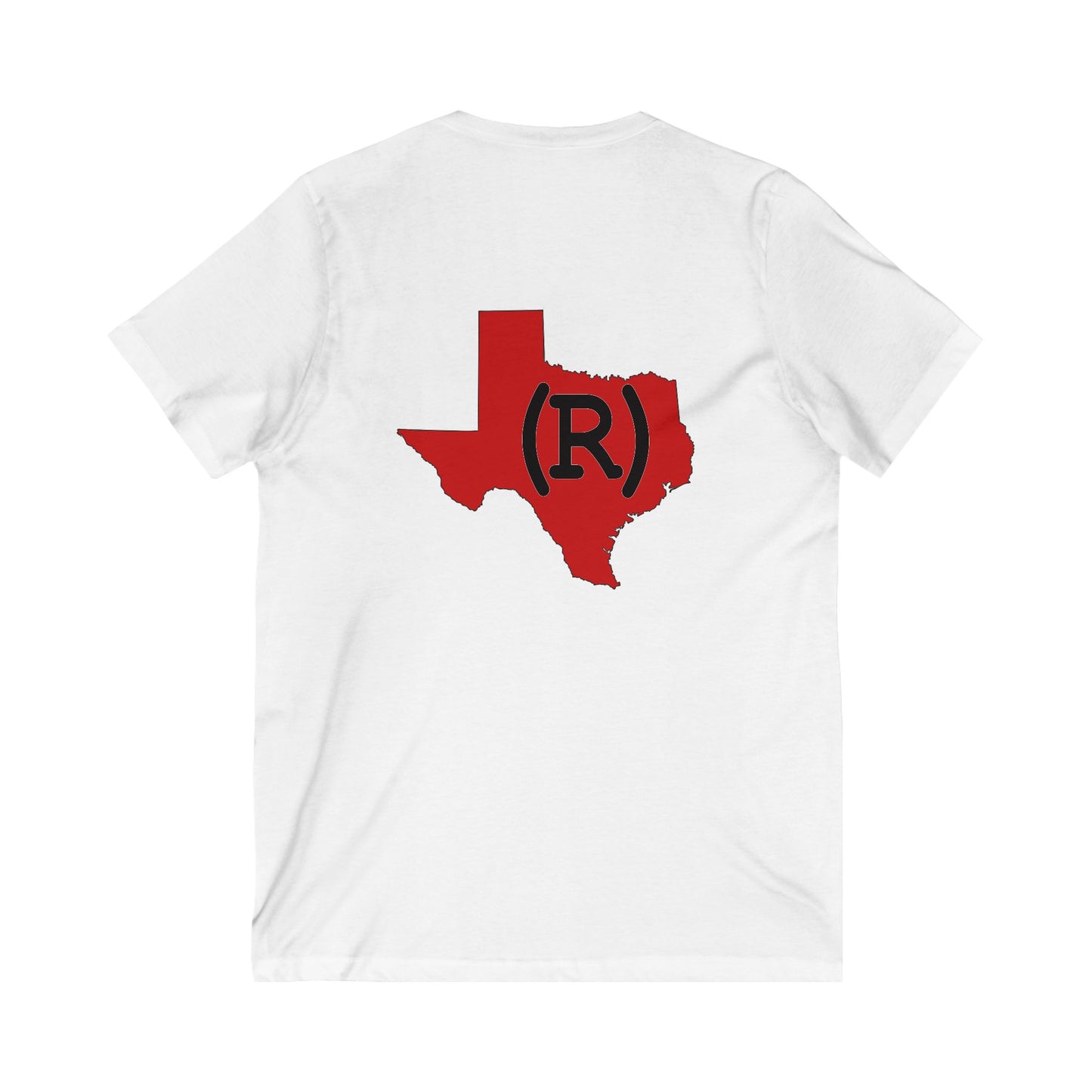 Texas Red State Republican Conservative Election 2024 Unisex Jersey Short Sleeve V-Neck Tee