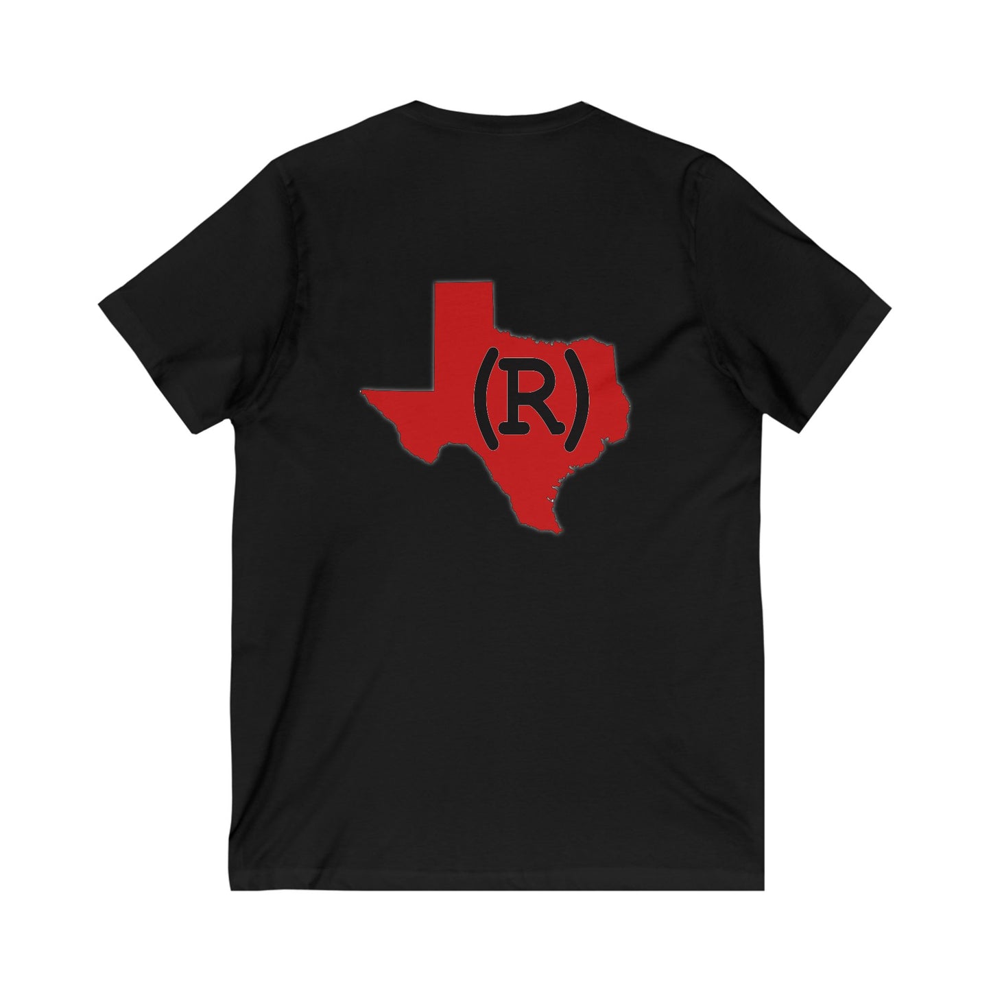 Texas Red State Republican Conservative Election 2024 Unisex Jersey Short Sleeve V-Neck Tee