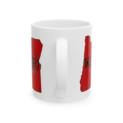 WINNE(R) Oregon Republican Red State Conservative Election 2024 Conservative Ceramic Mug - 11oz.