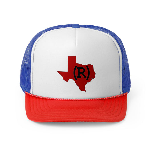 Texas Red State Republican Conservative - Trucker Cap