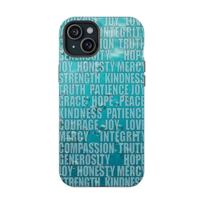 Deep Water Bubbles Christian Inspirational Impact-Resistant Phone Cases