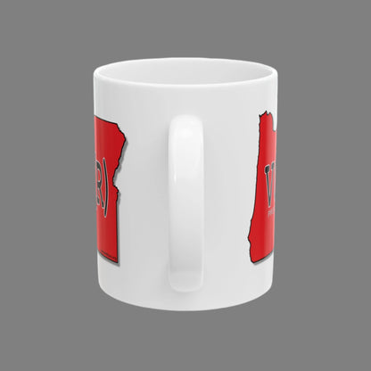 VOTE(R) Oregon Republican Red State Conservative Election 2024 Conservative Ceramic Mug - 11oz.