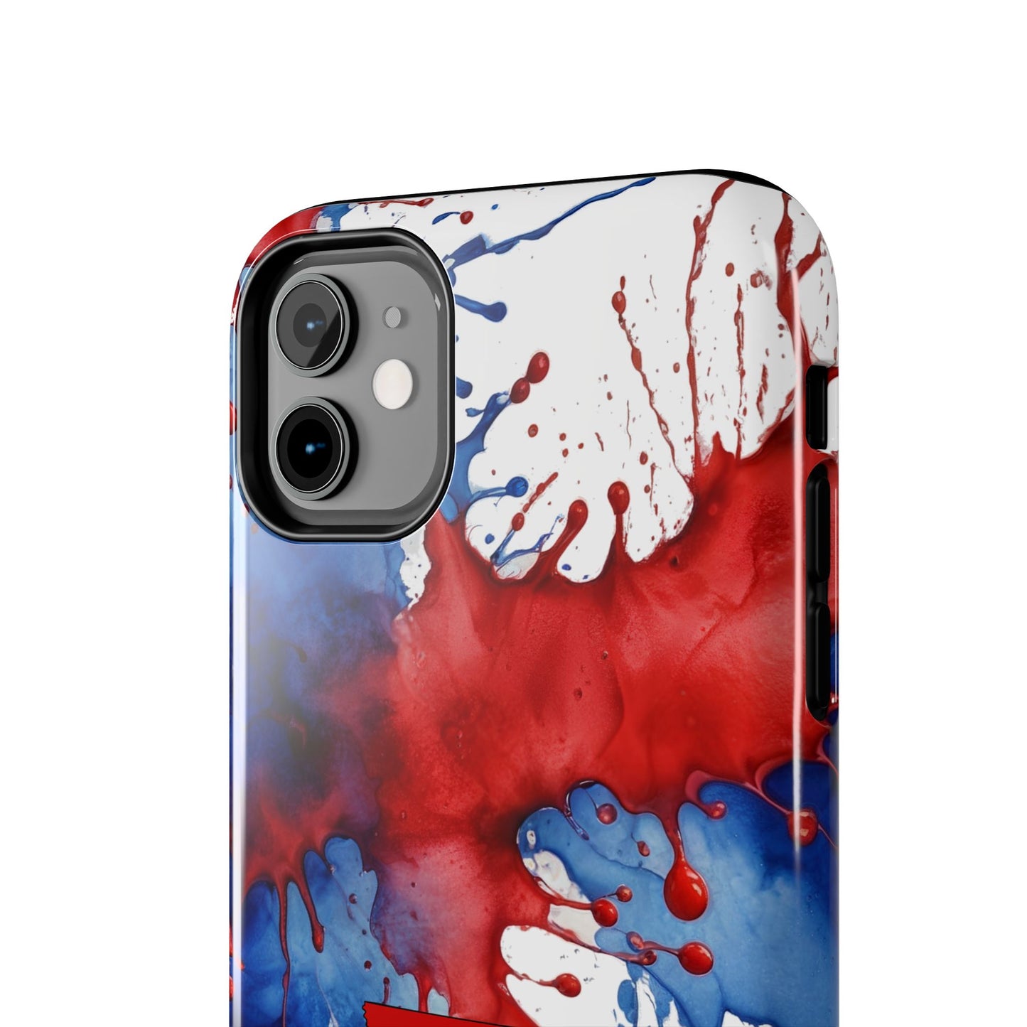 Washington Red State Red, White & Blue Splash Republican (R) Conservative Tough Phone Cases