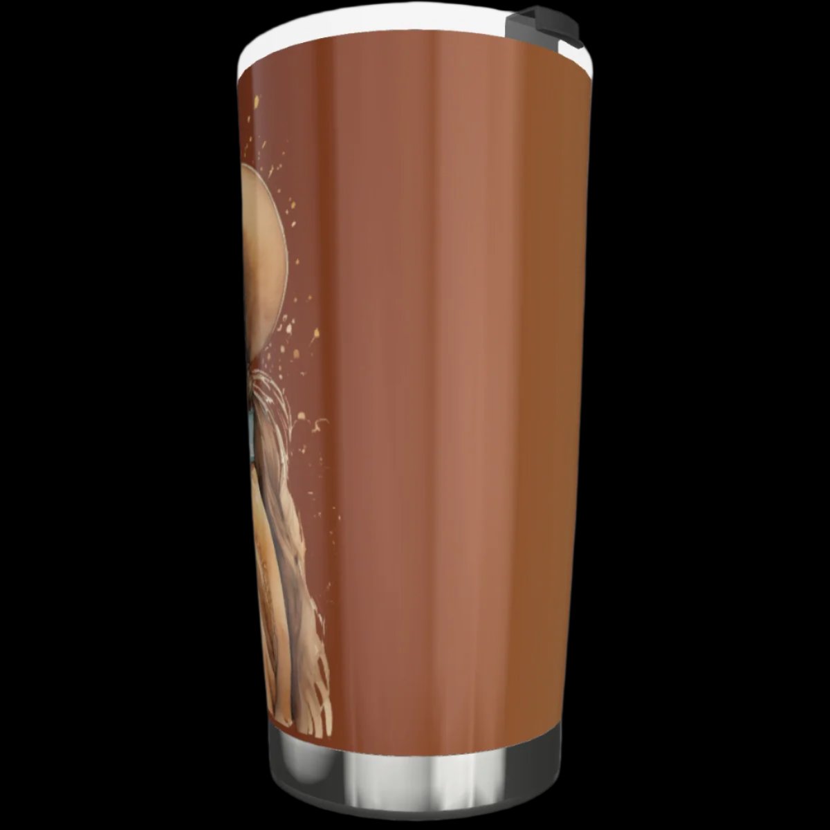 peaceful cowgirl 20 oz stainless steel tumbler