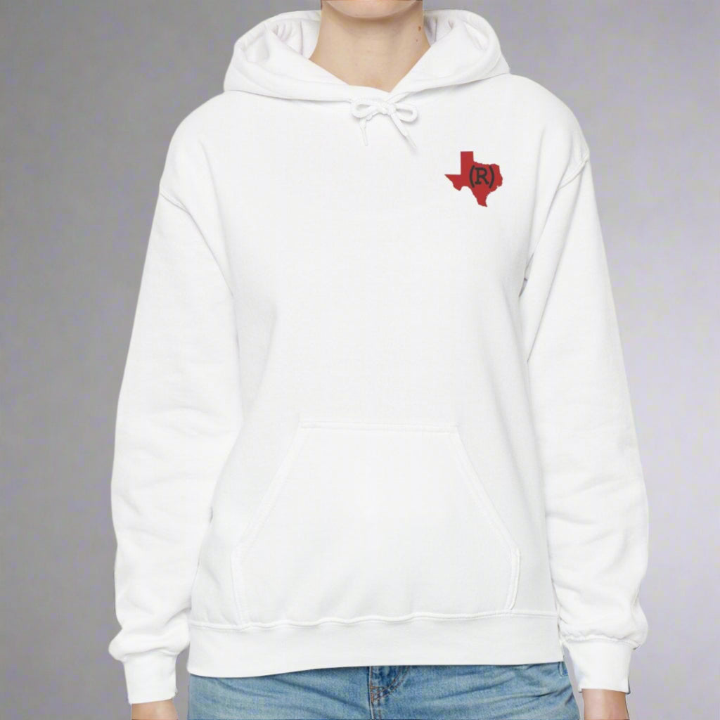 Texas Red State Republican Conservative Unisex Heavy Blend™ Hooded Sweatshirt