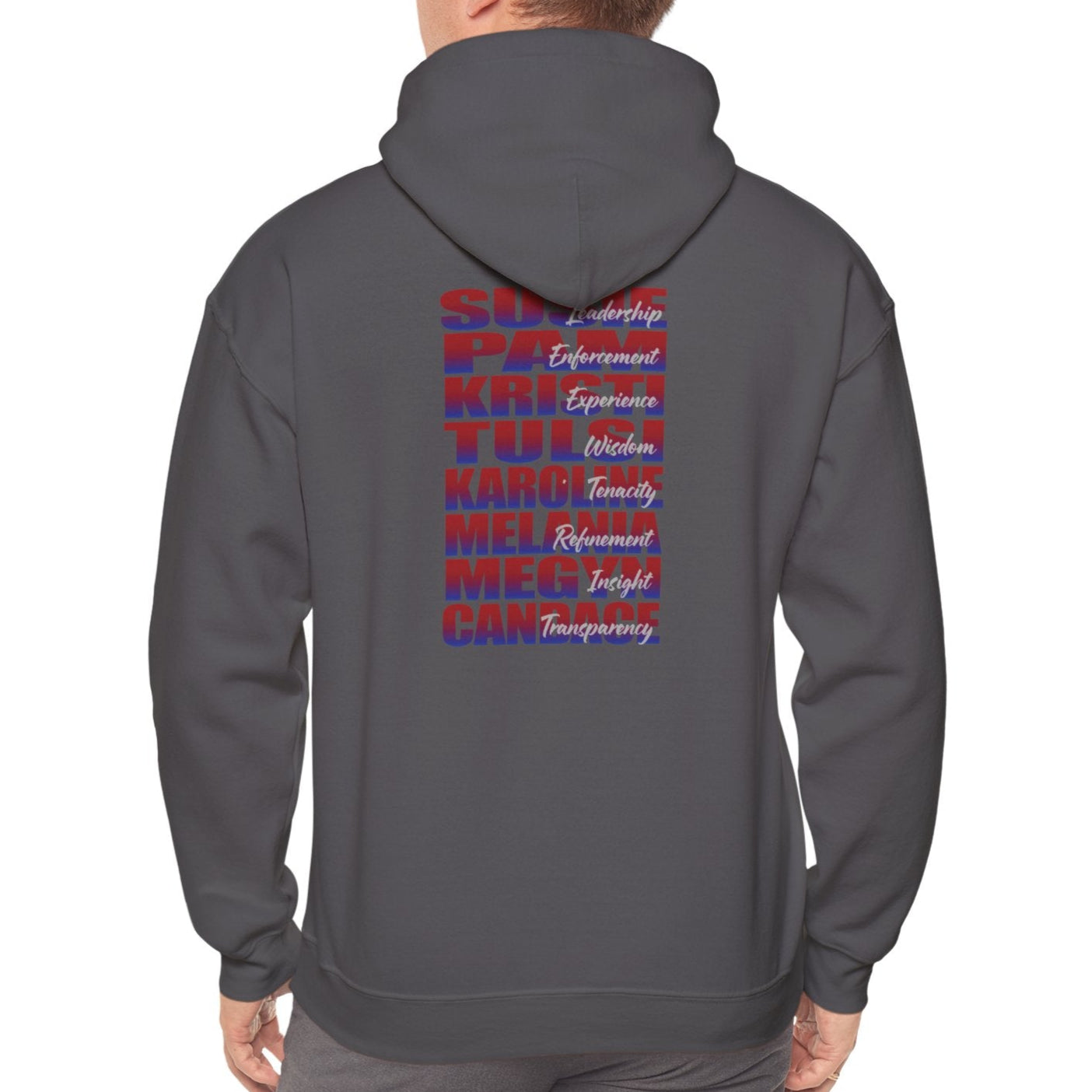 Leading Republican Women 45/47 Red State Conservative Election 2024 Unisex Heavy Blend™ Hooded Sweatshirt