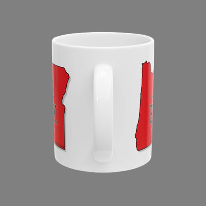 JESUS F(R)EAK Oregon Republican Red State Conservative Election 2024 Ceramic Mug - 11oz.