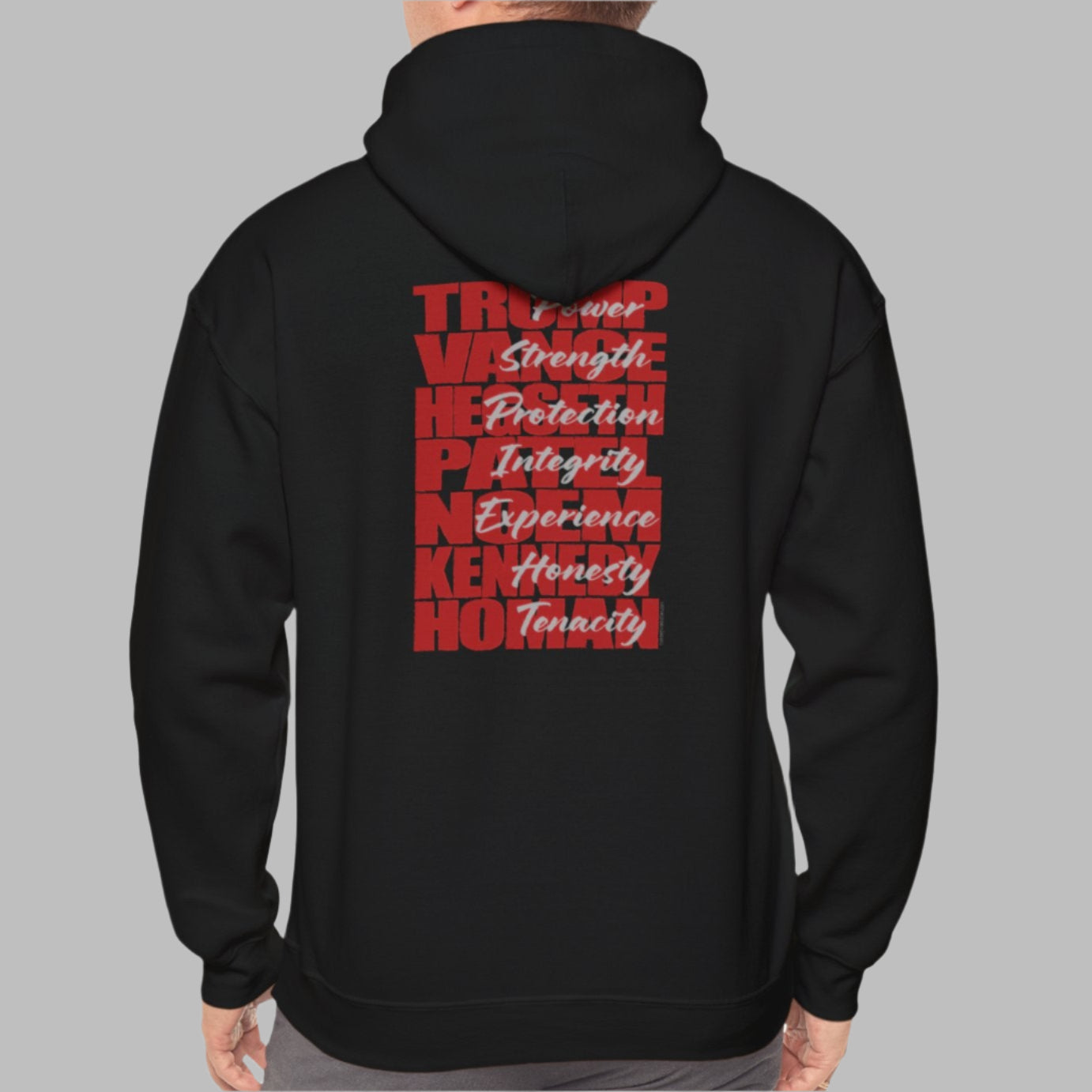 Trump Cabinet 45/47 Red State Republican Conservative Unisex Heavy Blend™ Hooded Sweatshirt