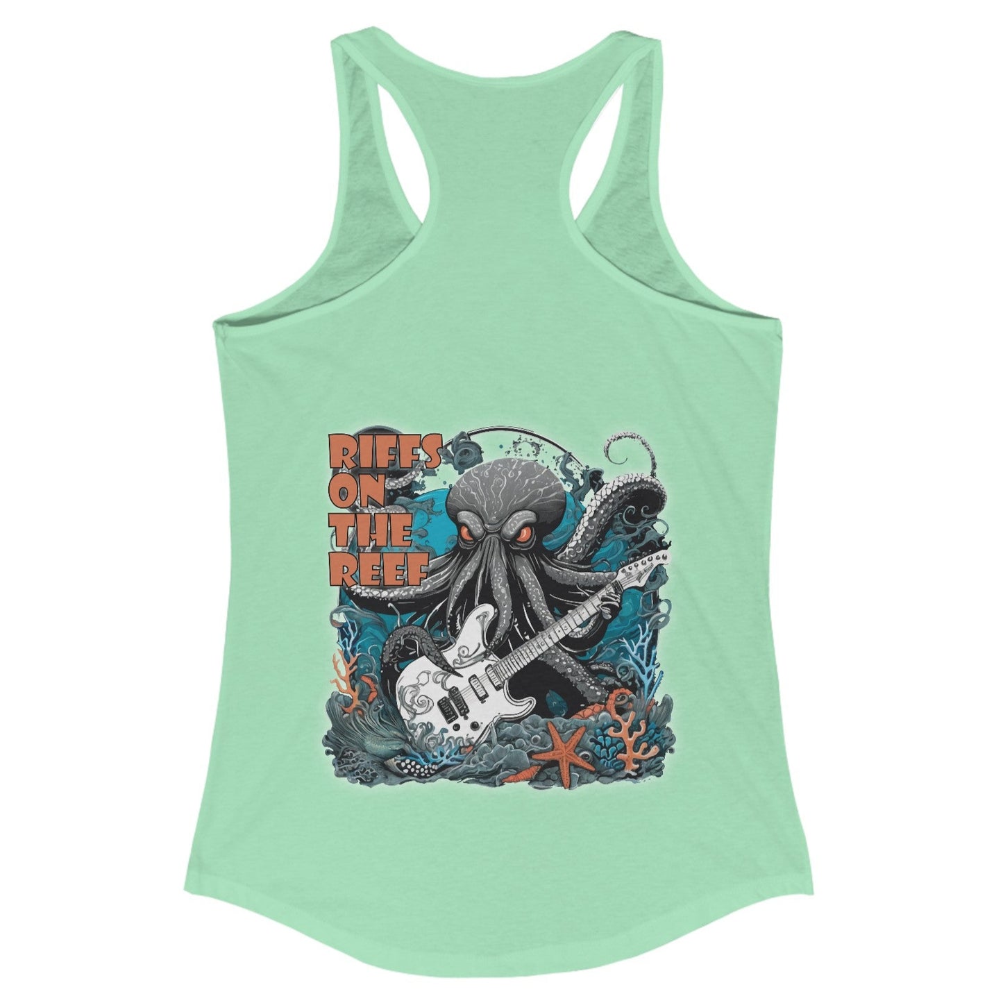 Riffs on the Reef Women's Ideal Racerback Tank - 8 Color Options (SM - 3XL)