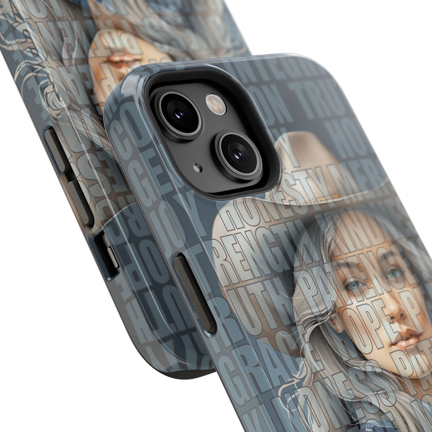 Beautiful Cowgirl Western Values Impact-Resistant Phone Cases iPhone and Galaxy