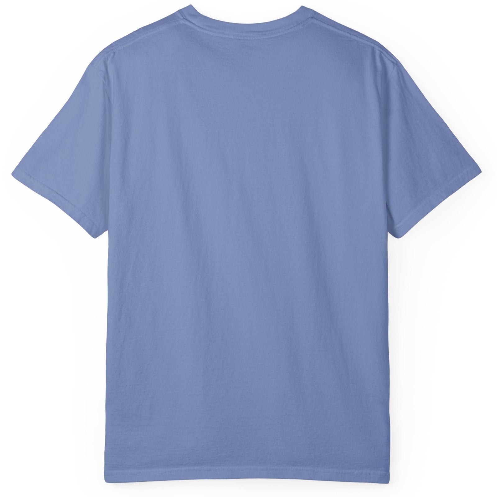 Garment dyed t-shirt imprinted with our exclusive Rodeo Mom design on the front. RODEO MOM it's like a Soccer Mom but with horses to haul, a truck to drive, a trailer to pull, entry fees to pay, stalls to clean, feed to stack, tack t clean, vet bills, broken bones, and hat hair. 