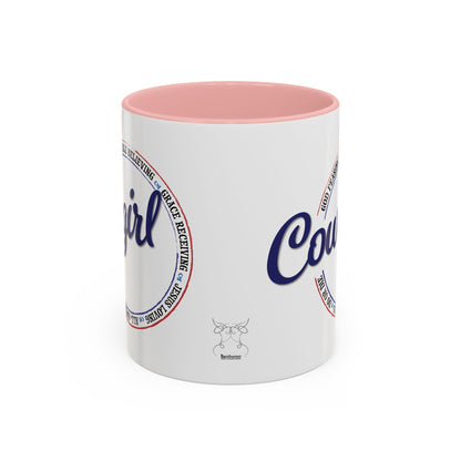 Do or Die All-American Cowgirl White Ceramic Coffee Mug (3 Color Options) - 11 oz or 15 oz