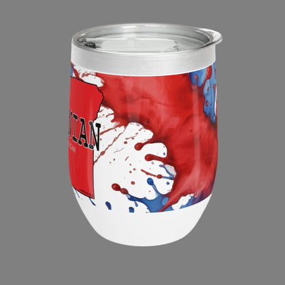 O(R)EGONIAN Oregon Republican Red State USA Stainless Steel Wine Tumbler