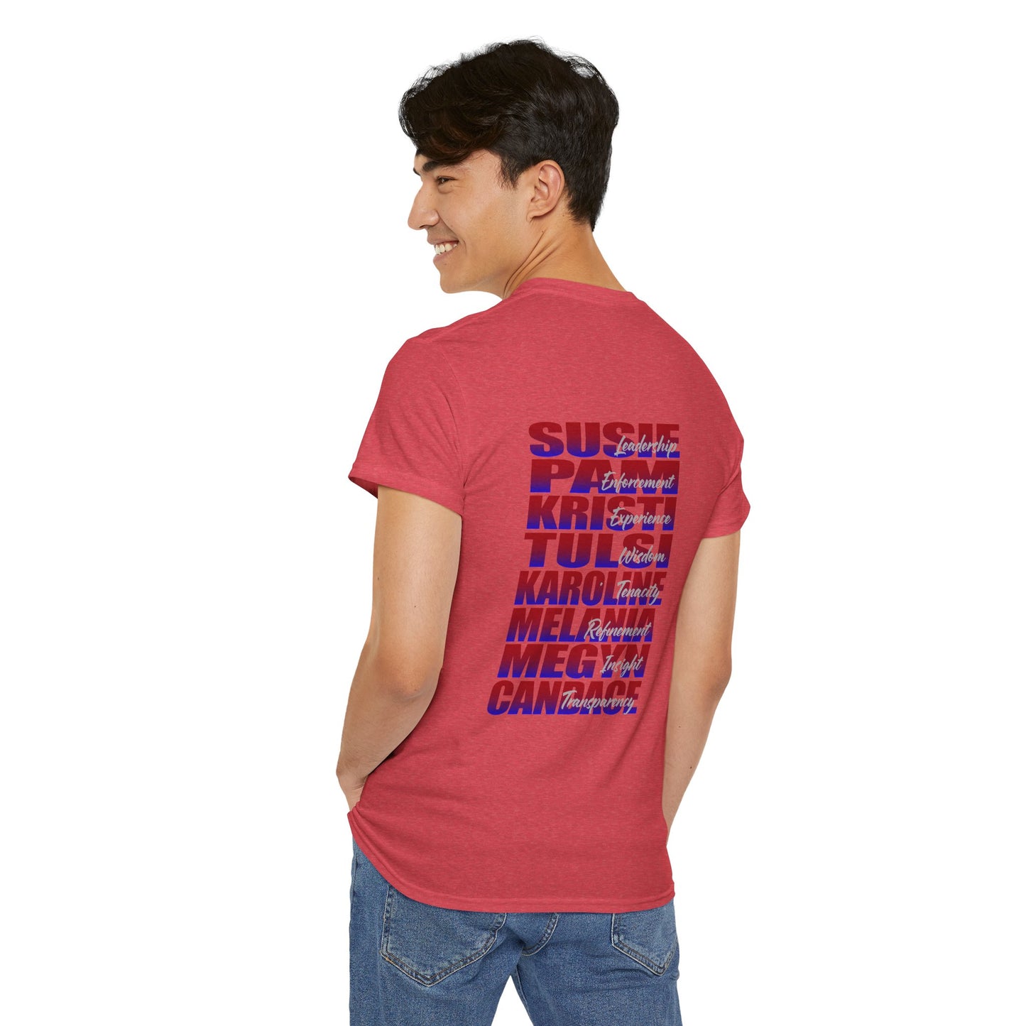 Leading Conservative Republican Women Red State Conservative Election 2024 "You've got two minutes" Unisex Heavy Cotton Tee