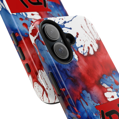 Washington Red State Red, White & Blue Splash Republican (R) Conservative Tough Phone Cases