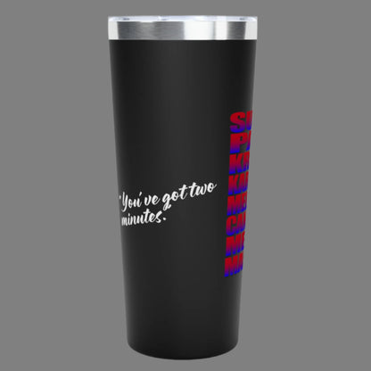 Stainless steel tumbler with snug plastic lid with rubber gasket. Available 3 colors. Celebrate the strong women of the Republican party and the Trump administrations victories for the American people every day!