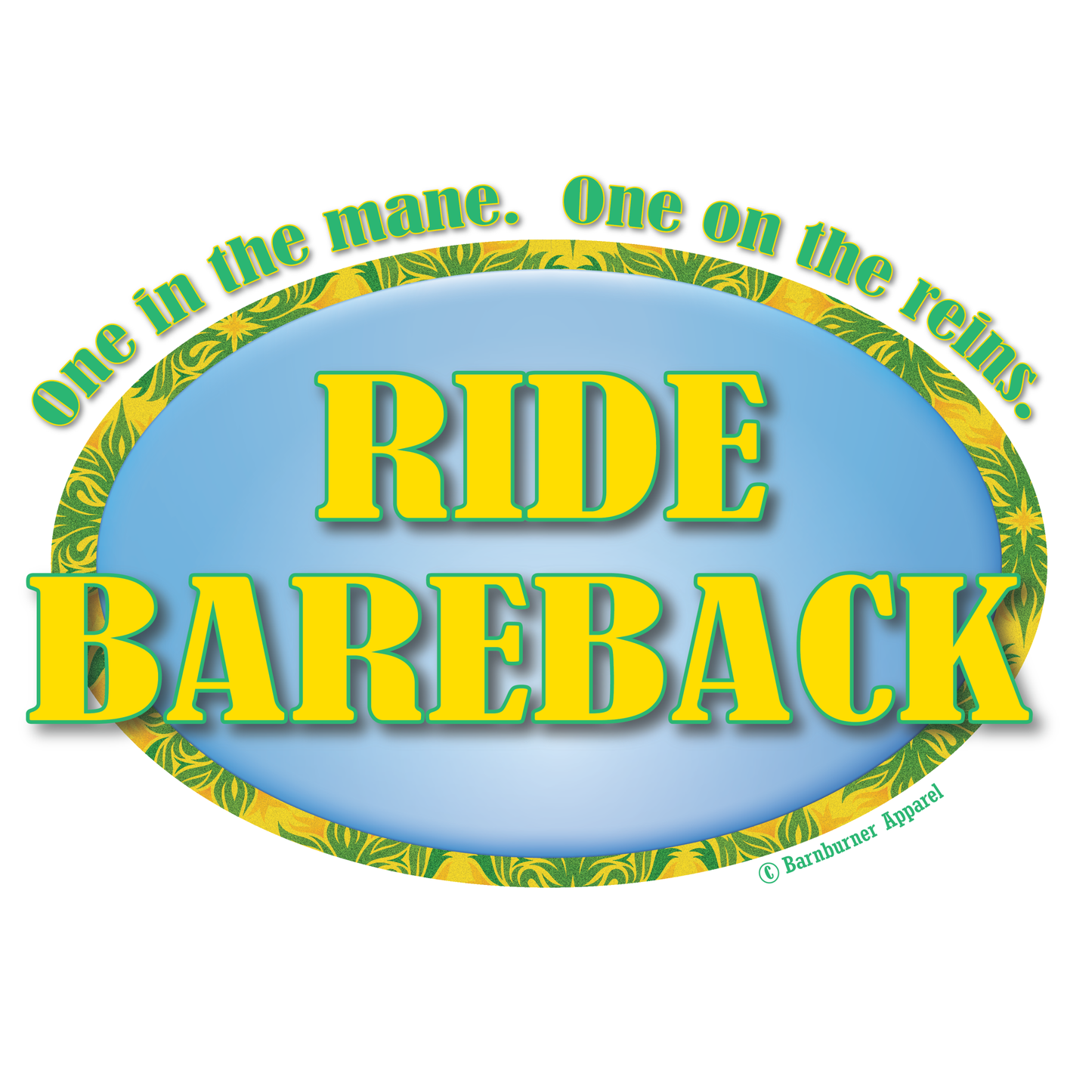 Ride Bareback V-Neck Relaxed Fit T-shirt (6 Color Options)