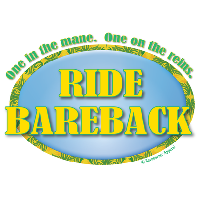 Ride Bareback V-Neck Relaxed Fit T-shirt (6 Color Options)